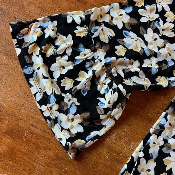 J. Jill Long Sleeve Floral Print Knit Top, Size Large - Picture 4 of 8